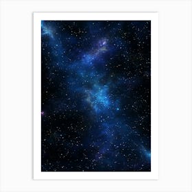 Space Background 10 Art Print