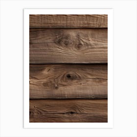 Rustic Wood Texture Art Print