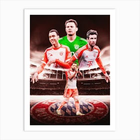 Bayern Munich Poster Art Print