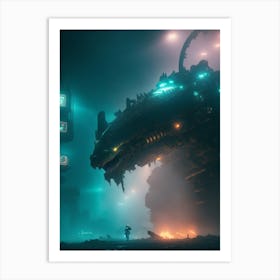 Sci-Fi Painting Art Print