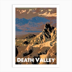 Death Valley, National Park, Nature, USA, Wall Print, Art Print