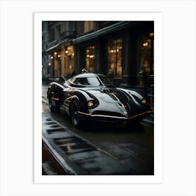 Batman Batmobile 3 Art Print