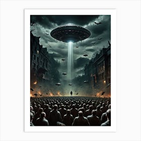 Alien Invasion 1 Art Print