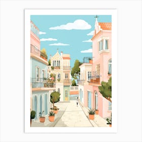 Limassol Cyprus 2 Illustration Art Print