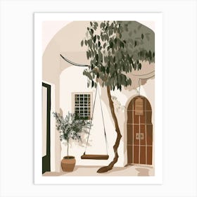 Illustration Of A House 1 Art Print