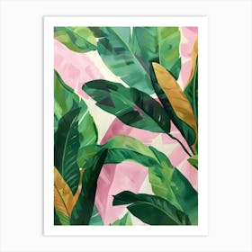 Tropical Leaves 21 Art Print