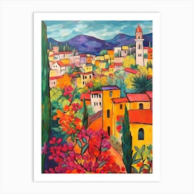 Verona Italy 2 Fauvist Painting Art Print