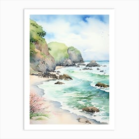 Pfeiffer Beach, Big Sur California Usa 1 Art Print