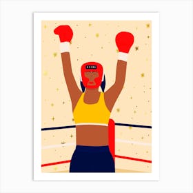 Boxing Art Print