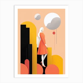 Portrait Of A Woman Art Print