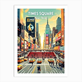 Times Square New York City Art Print