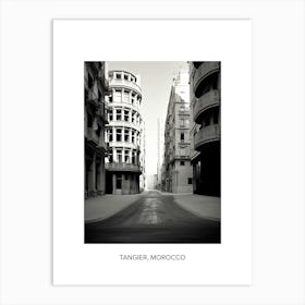 Poster Of Valencia, Spain, Photography In Black And White 2 Art Print