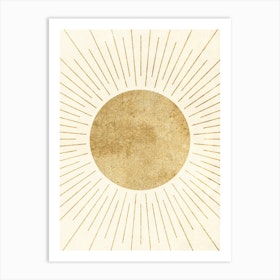 Golden Sunshine Art Print