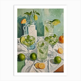 Drinks Art Print