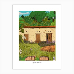 Garden session Dilinh Vietnam Digital Drawing Art Print