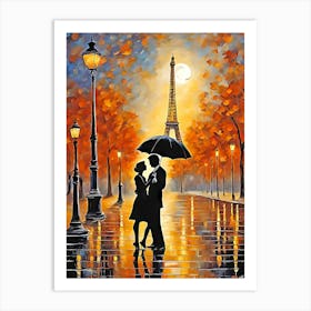 Paris At Night 1 Art Print