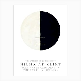 Hilma Af Klint Buddhist Standpoint In The Earthly Life 1 Art Print