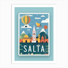 Salta Art Print