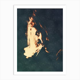 Kurt Cobain Art Print