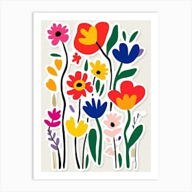 Flower Bouquet Art Print