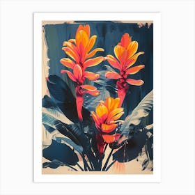 Hawaiian Flowers Art Print