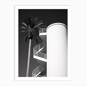 Faro, Portugal, Photography In Black And White 3 Art Print