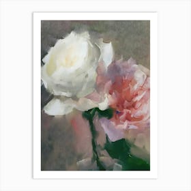 White Roses 2 Art Print