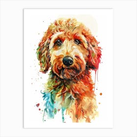 Poodle Painting 4 Art Print