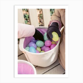 Easter Eggs 158 Art Print