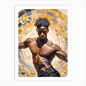 Dancer In Motion Art Print