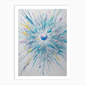 Splatter Painting 3 Art Print