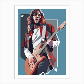 John Frusciante art Art Print