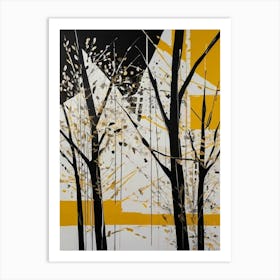 Trees In The Snow Poster