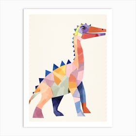 Nursery Dinosaur Art Baryonyx 5 Art Print