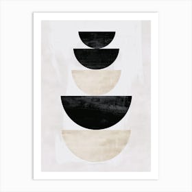 Riyadh Stone Park Bauhaus Minimalist Art Print