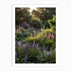 Flower glade Art Print