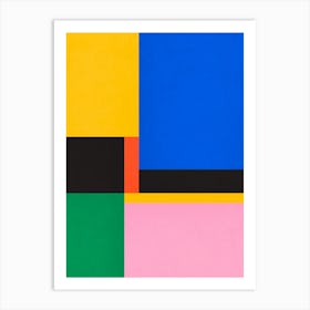 Colorful composition 3 Art Print