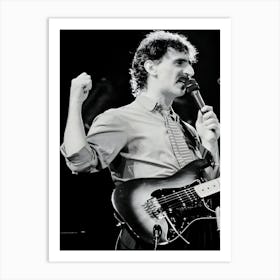 Frank Zappa Performs At The Beacon Theatre Art Print