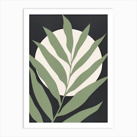 Floral and tropical botanical 14 Art Print