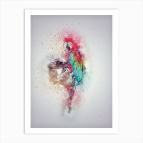 Parrot 8 Art Print