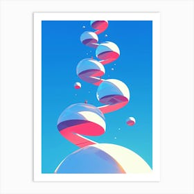 Spheres Art Print