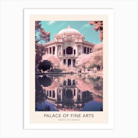 Palace Of Fine Arts Mexico City Mexico 2 Travel Poster Art Print