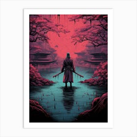 Samurai Warrior 7 Art Print