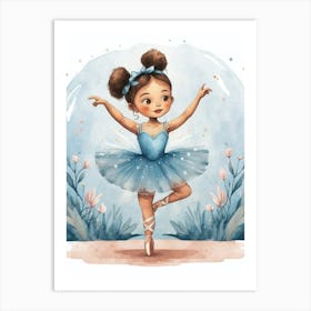 Ballerina Jella Art Print