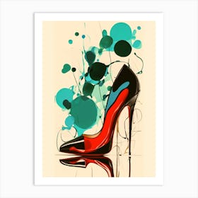 High Heeled Shoe 1 Art Print