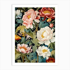 Peonies 17 Art Print