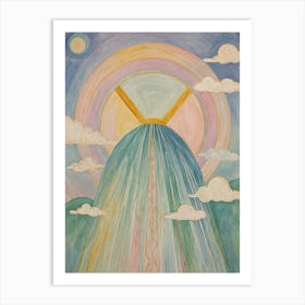 Rainbow From The Sky no4 Poster