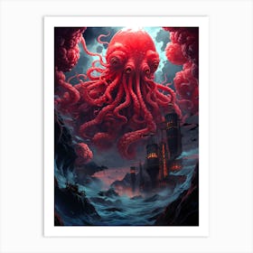 Octopus 2 Art Print