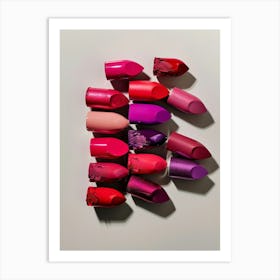 Lipsticks 2 Art Print