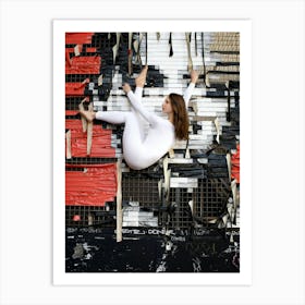 The Urban Yoga: Paris 02 Art Print